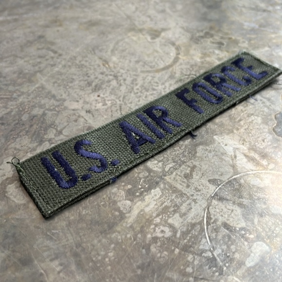 U.S. AIR FORCE embroidered tape patch - vintage - Picture 3 of 10